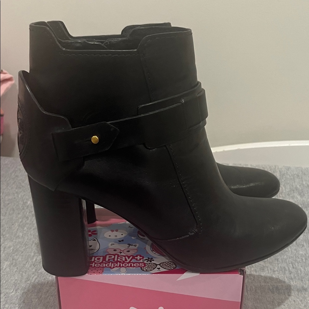 Tory Burch Black Ankle Booties